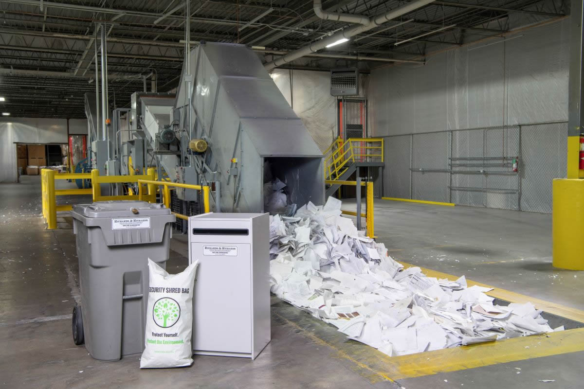 The richards and richards shredding warehouse